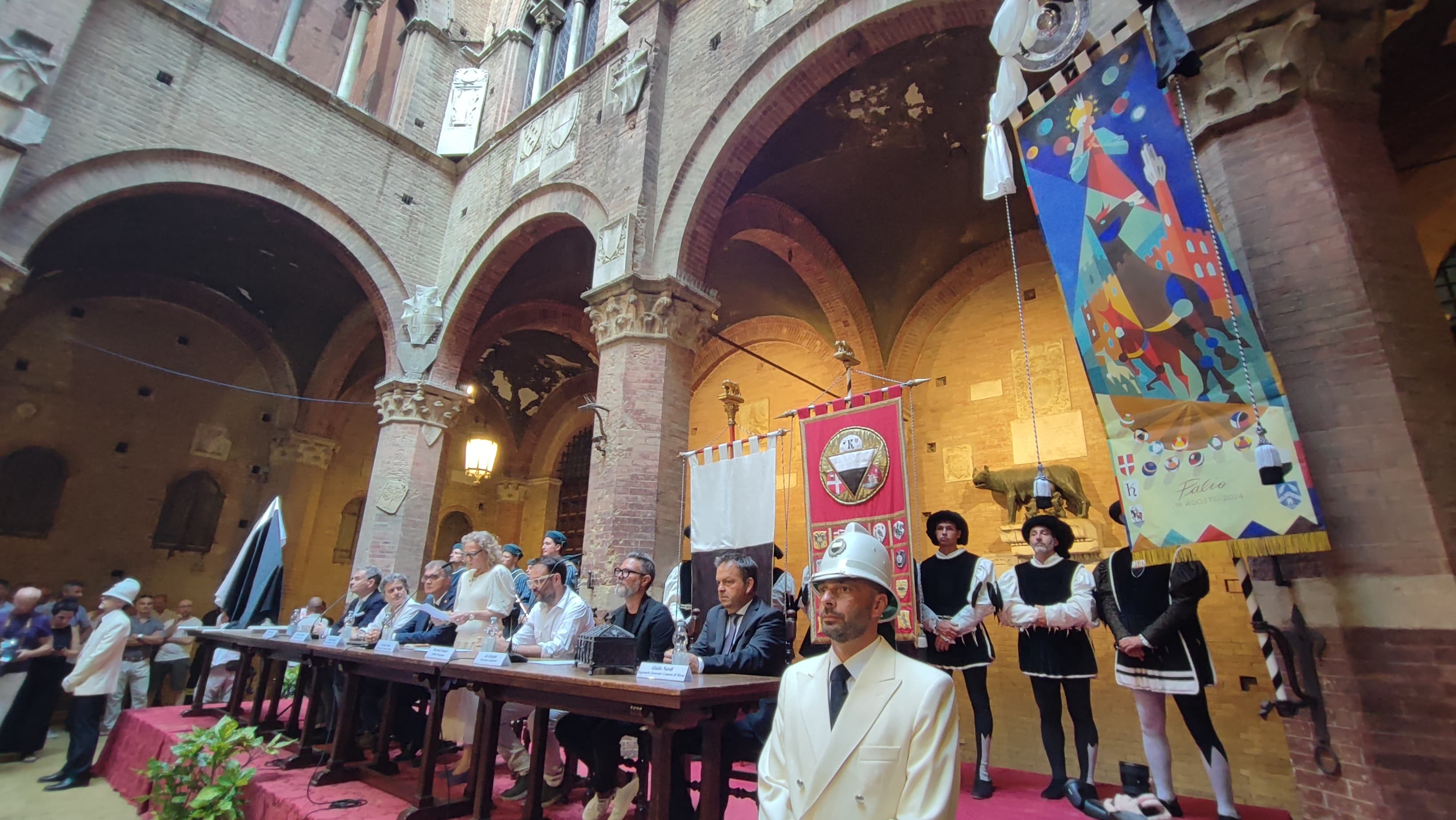 Presentazione Palio 16 agosto 2024