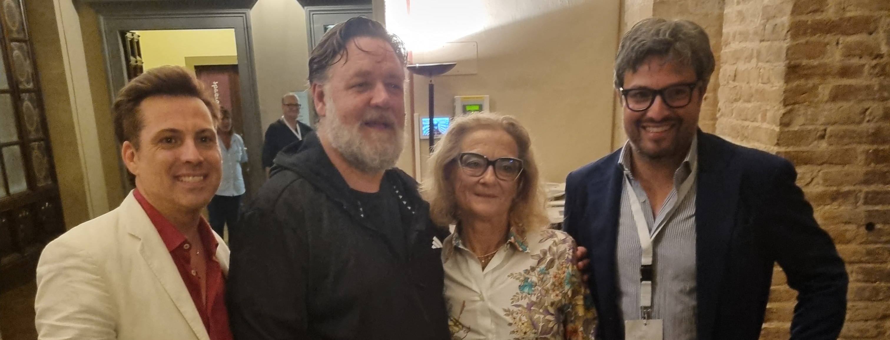 Vincenzo Bocciarelli - Russell Crowe - Nicoletta Fabio - Michele Capitani