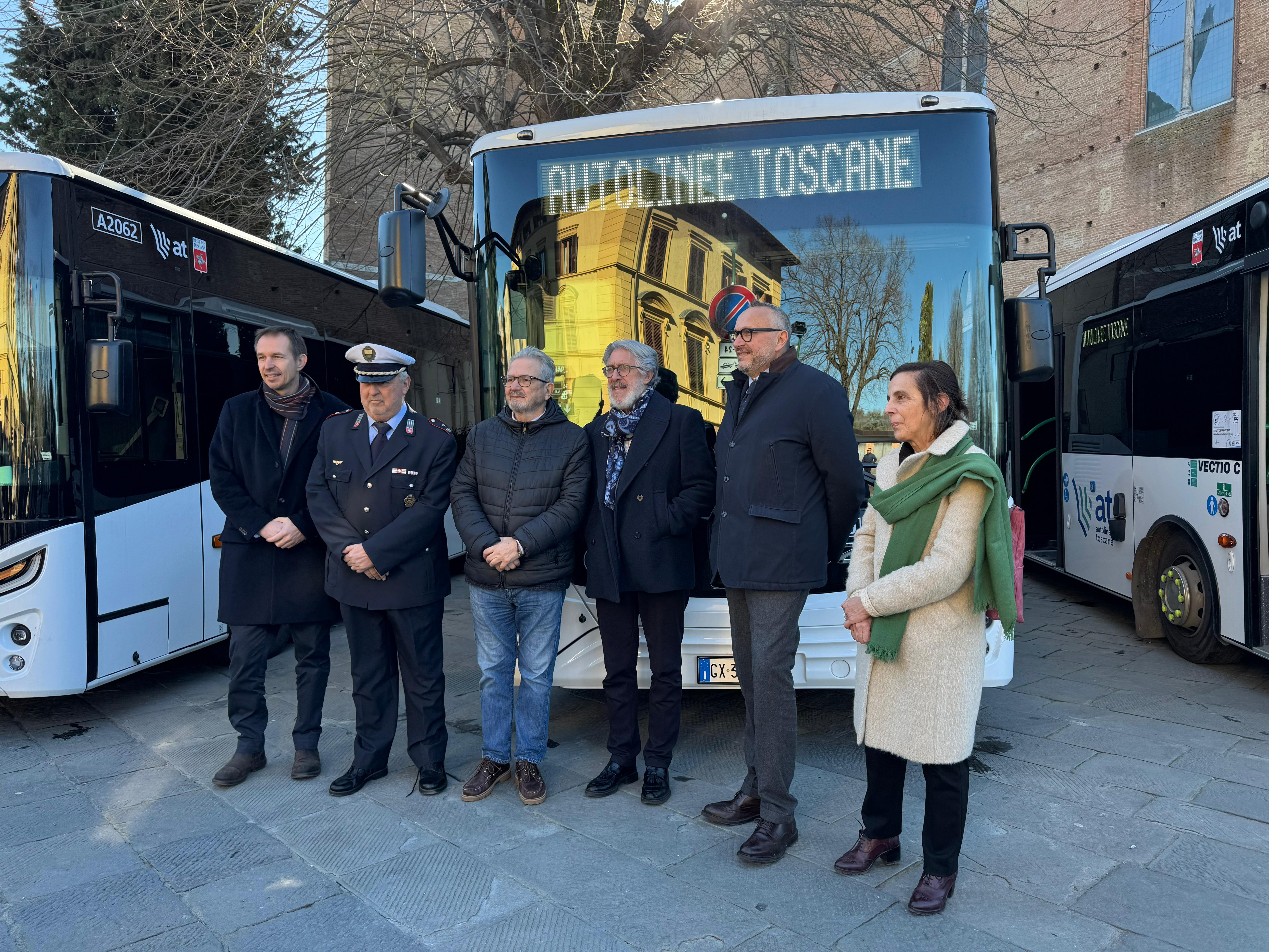 Inaugurazione autobus At del 5 febbraio 2025