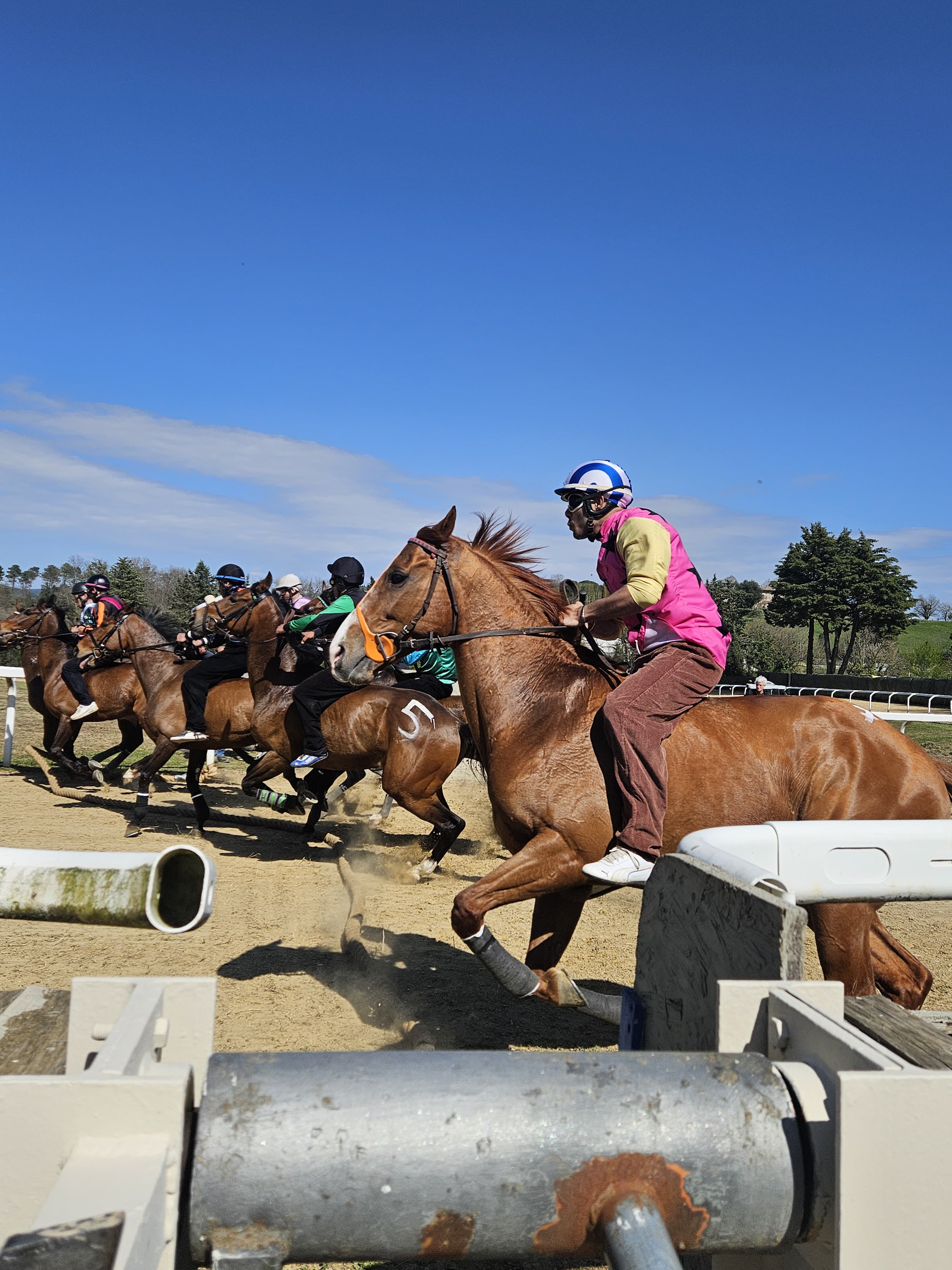 Corse di addestramento a Monticiano