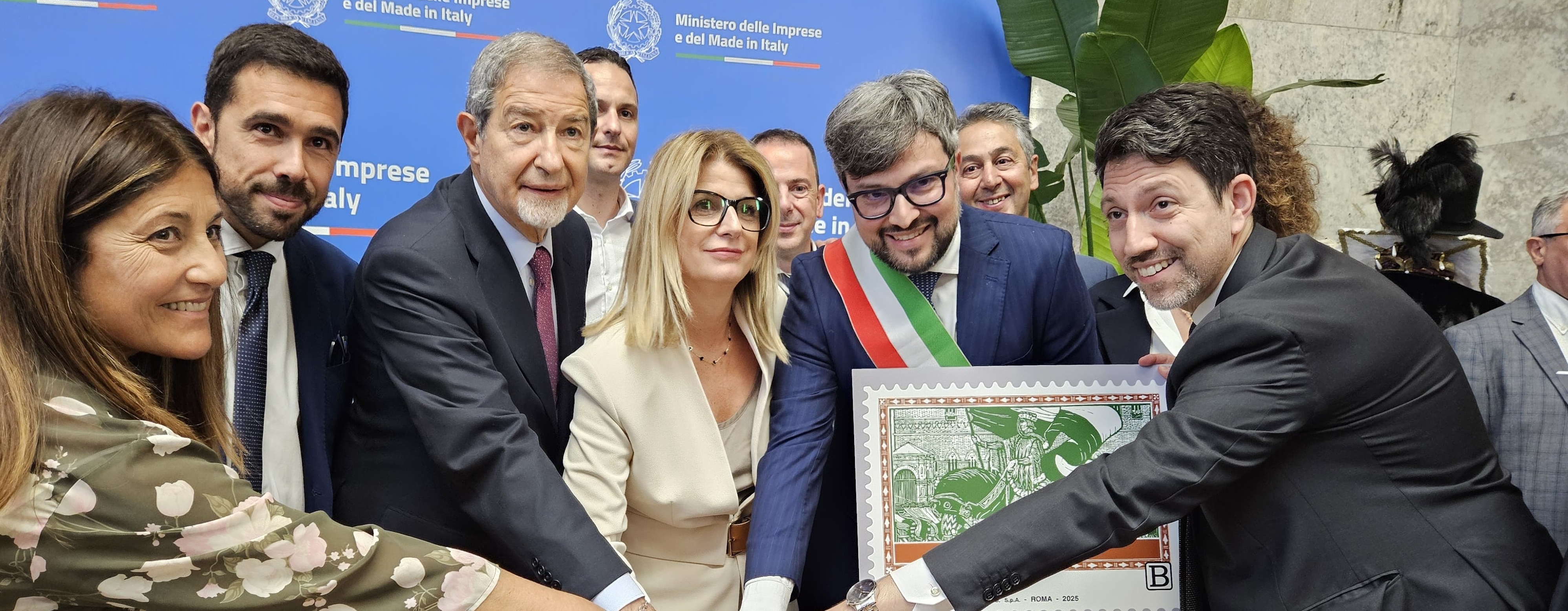 Presentazione francobollo dedicato al Palio - Roma, 21 maggio 2025
