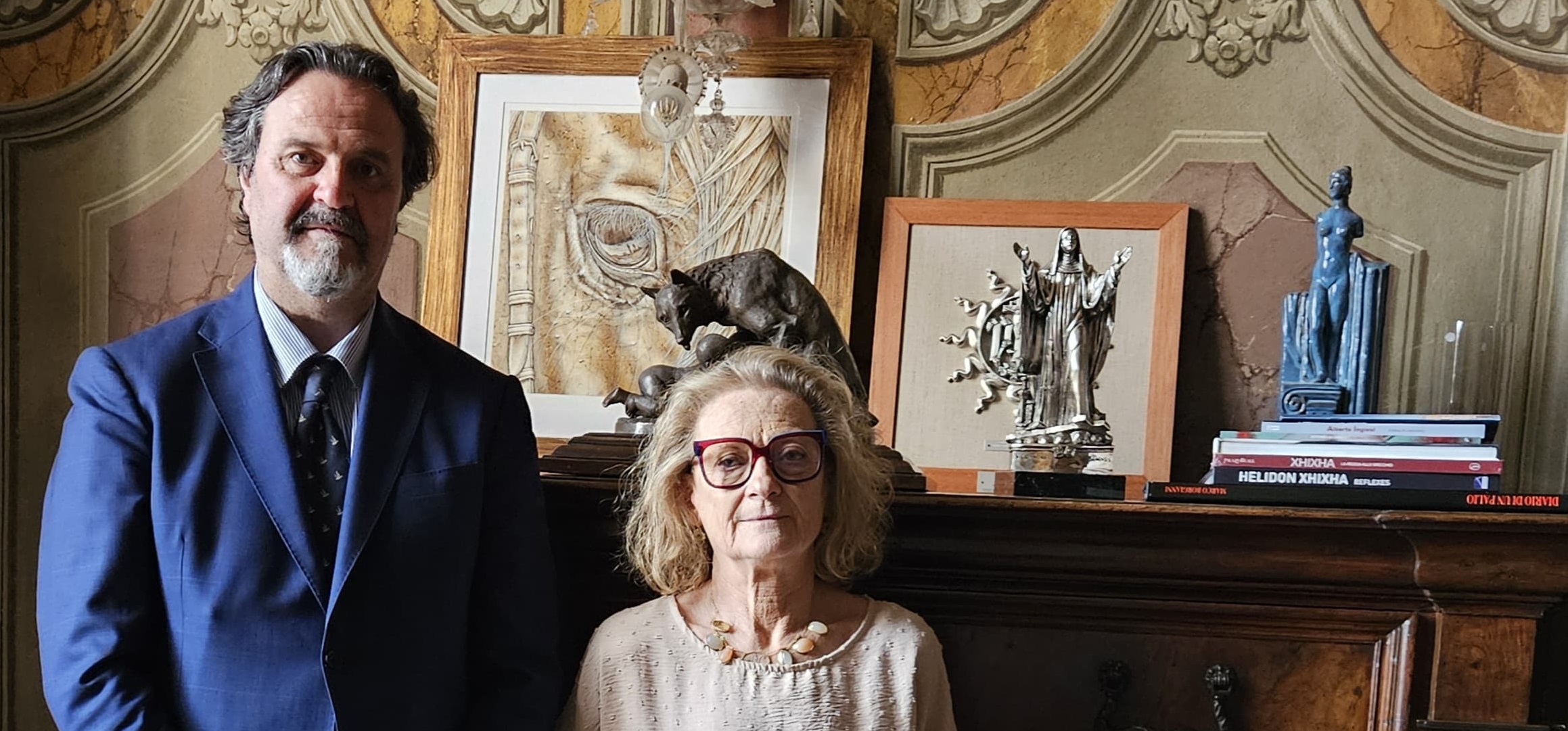 Nuovo dirigente Barbetti con Sindaco