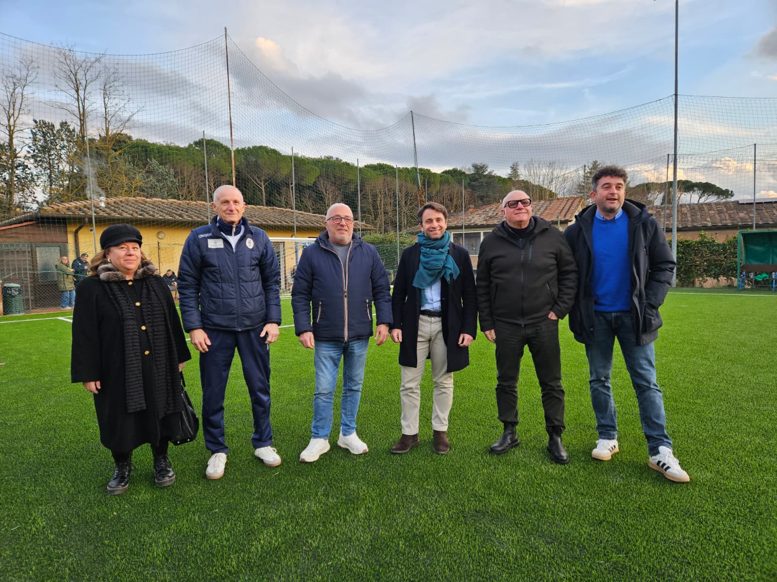 Inaugurazione campo sportivo di Marciano