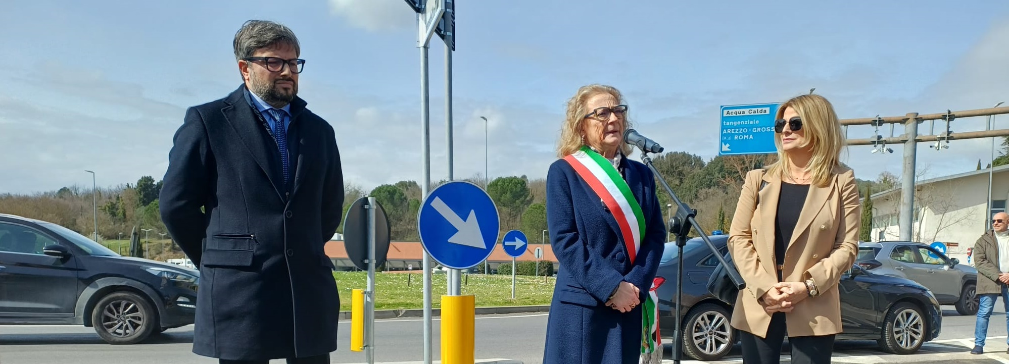Inaugurazione via Benedetto XVI