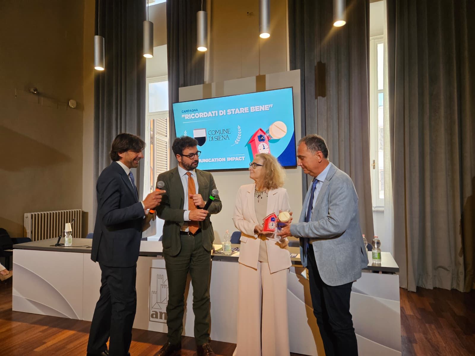 Premio "Communication impact" al Comune di Siena