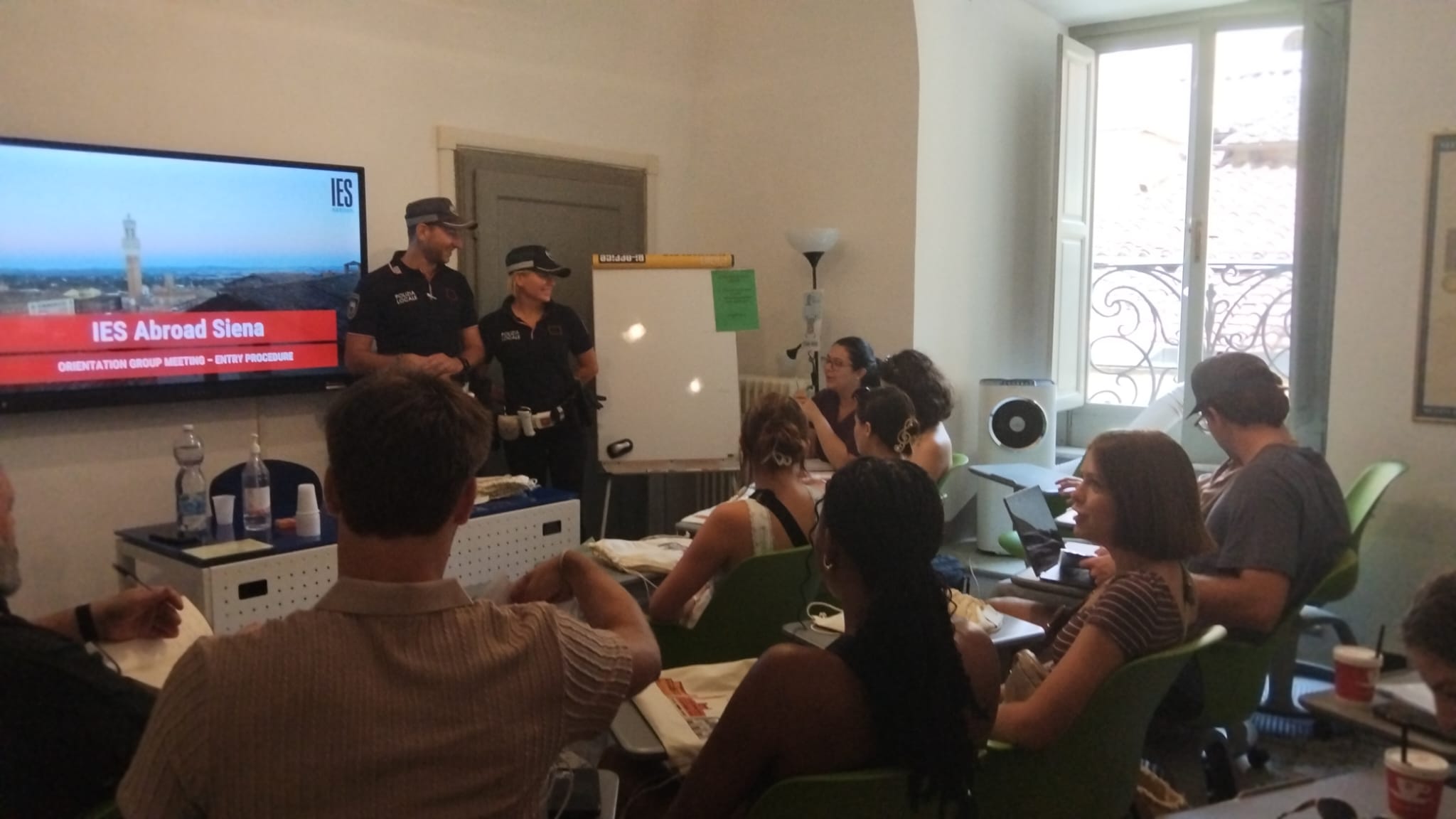 Incontro Polizia Locale - Studenti Usa 27 agosto