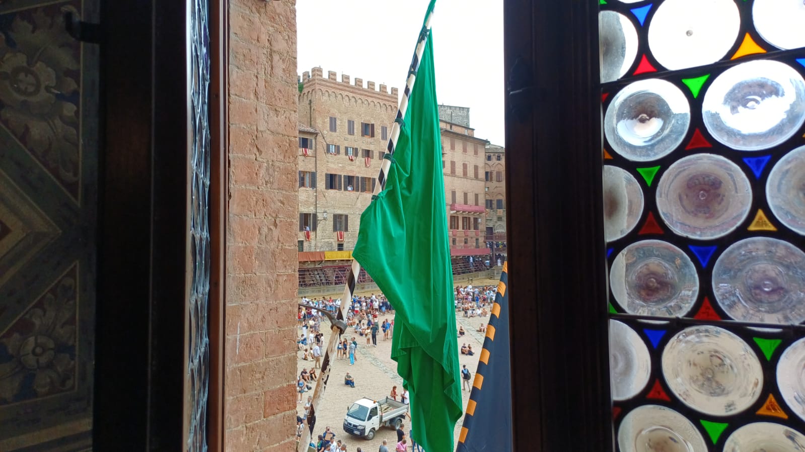bandiera verde