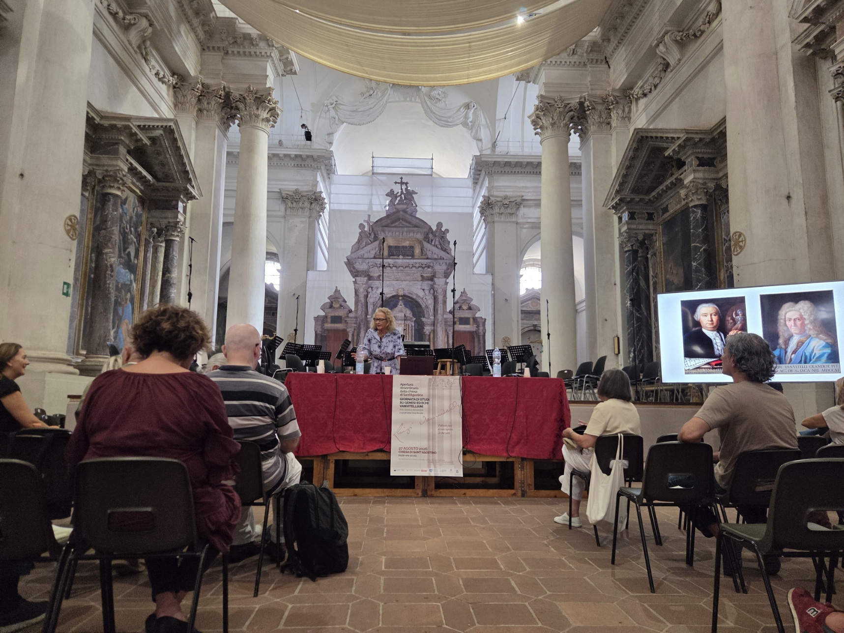 Giornata di studi su Vanvitelli a Sant'Agostino