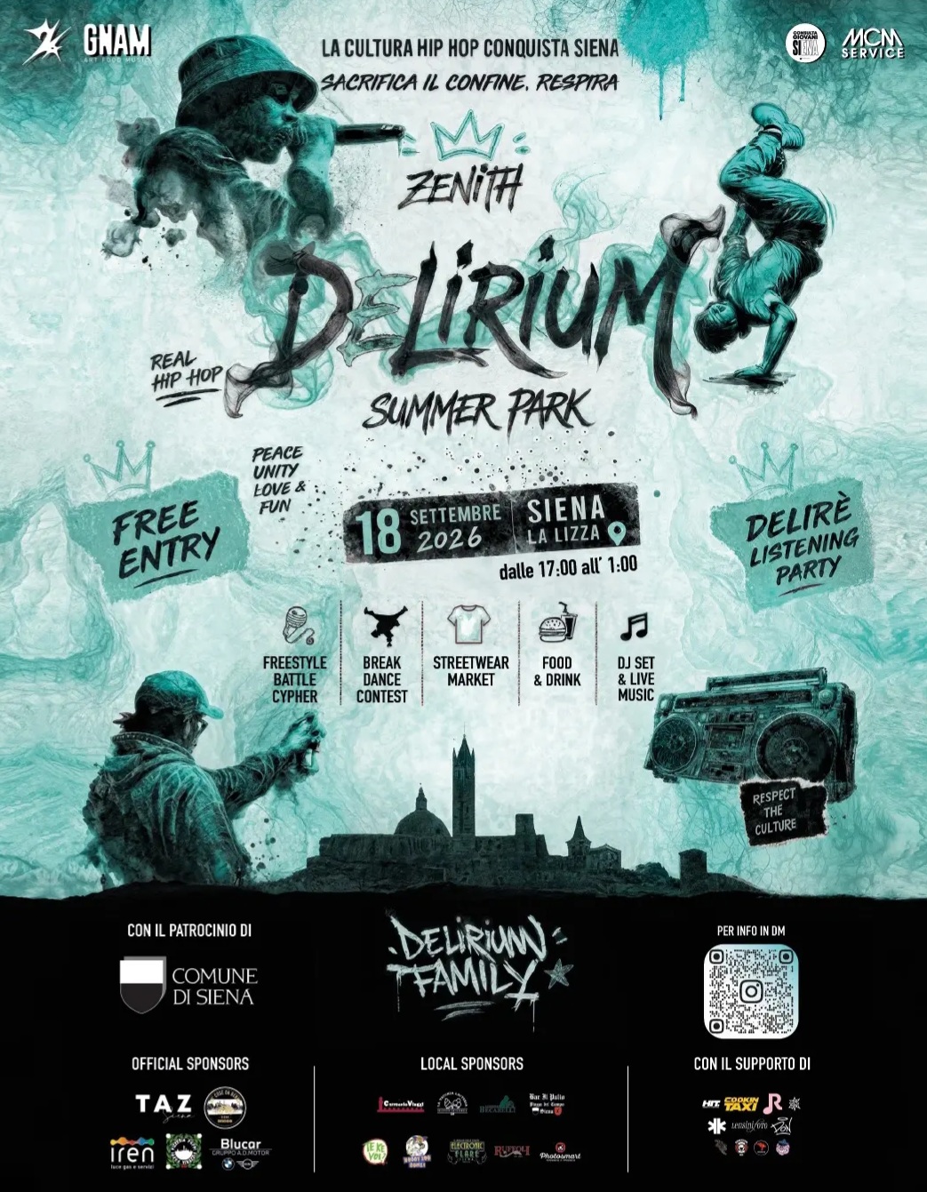 delirium summer park