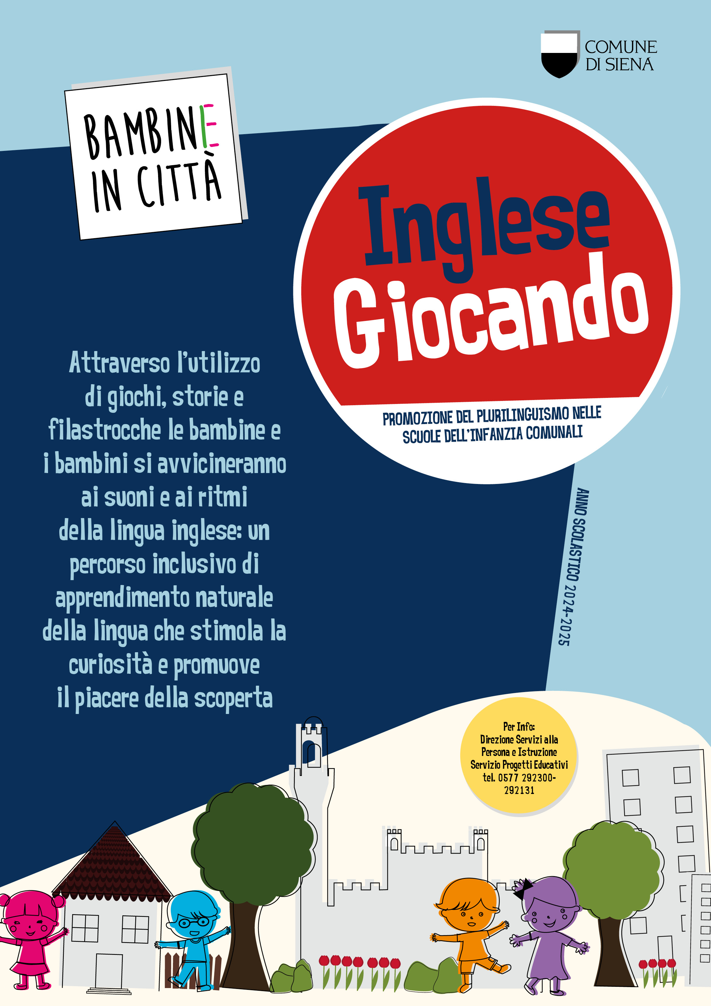 Locandina Inglese Giocando