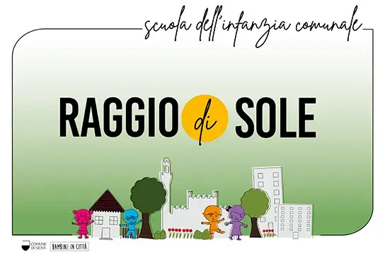 Targa scuola raggio di sole