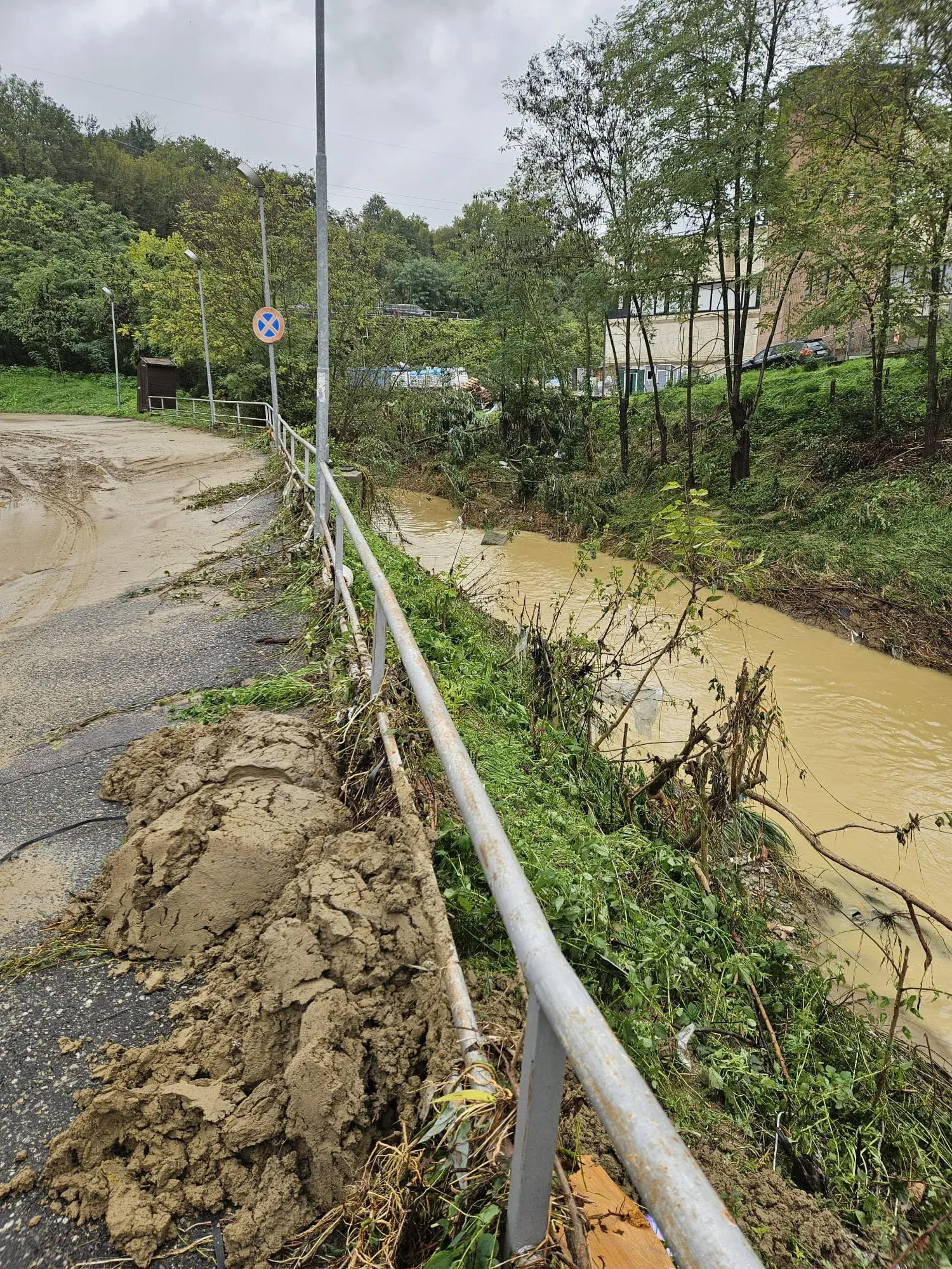 Alluvione 17 ottobre - Strada Massetana Romana