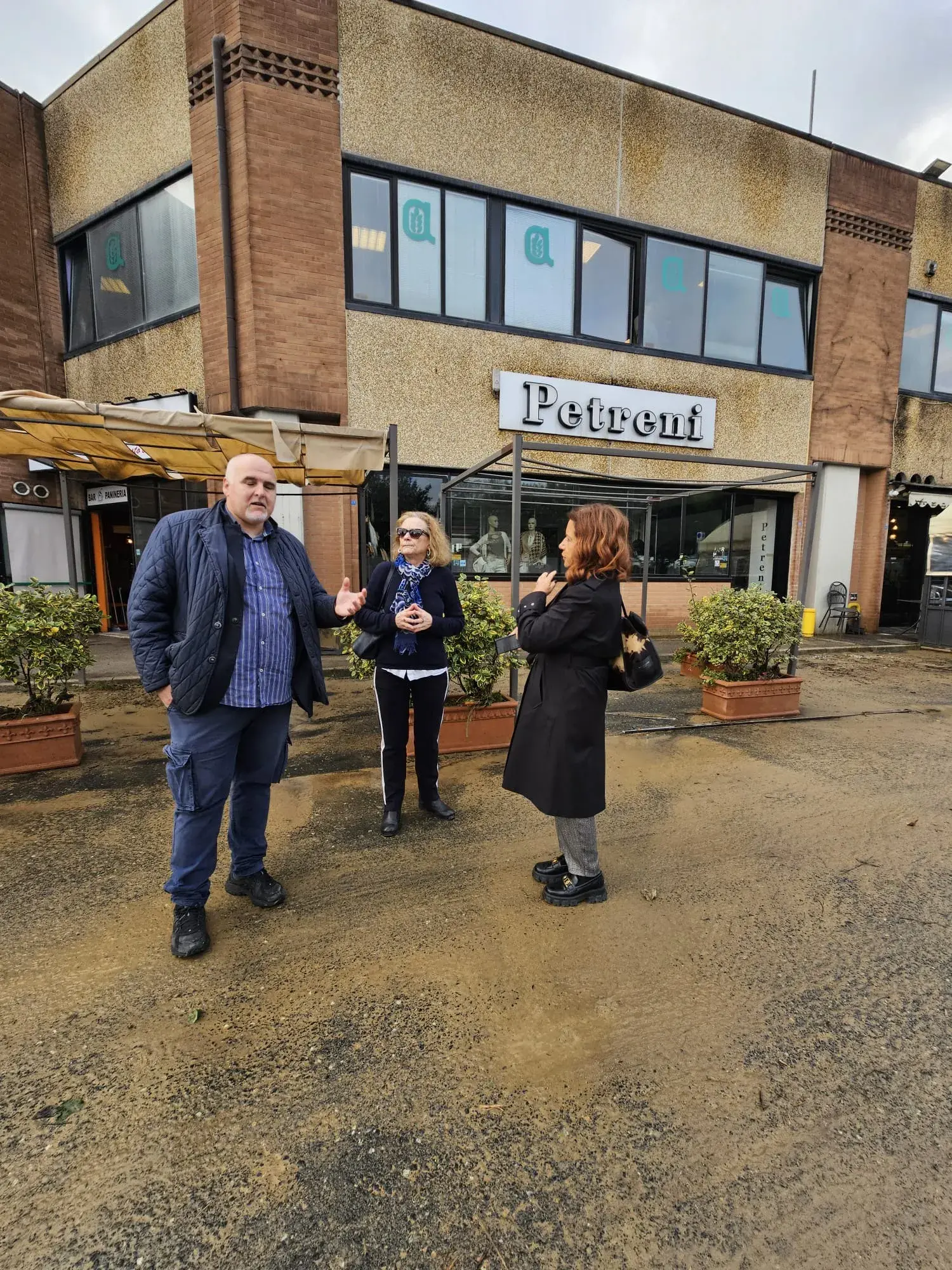 Alluvione 18 ottobre 2024 - Sindaco Fabio e assessore Magi