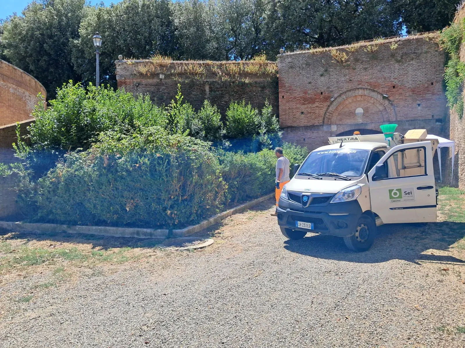 Intervento antidegrado - Fortezza Medicea