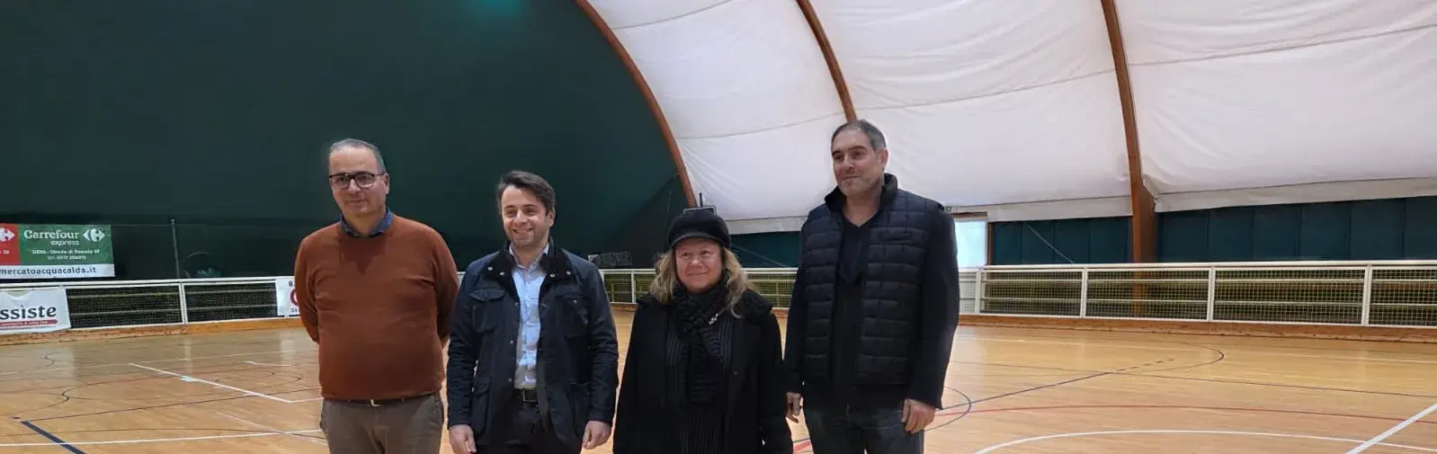 Inaugurazione pista polivalente Colonna San marco