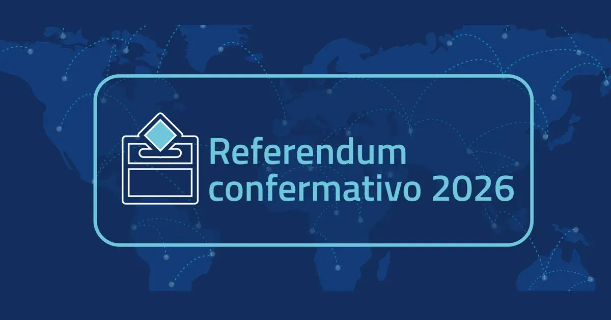 REFERENDUM CONFERMATIVO 2026