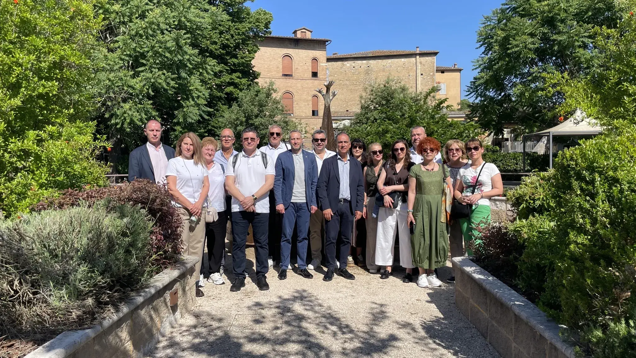 Delegazione bulgara a Siena
