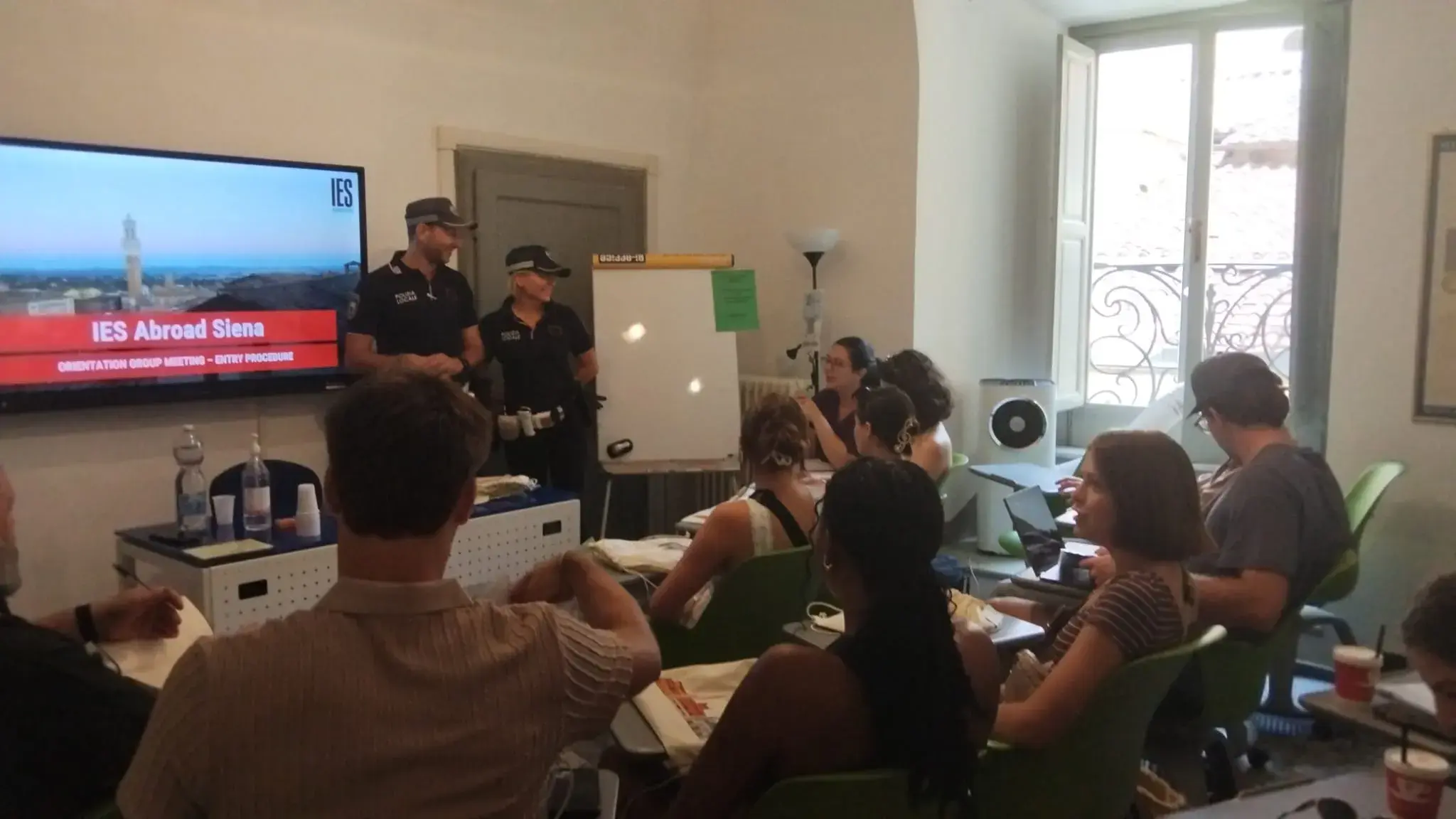 Incontro Polizia Locale - Studenti Usa 27 agosto