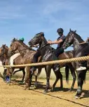 Lavori di addestramento - pista di Mociano